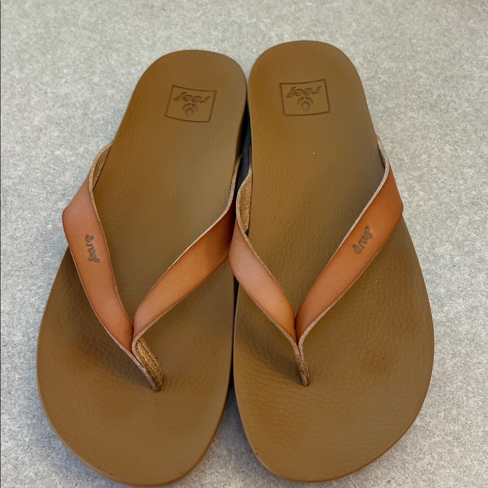 Reef Cushion Court Natural Flip Flops